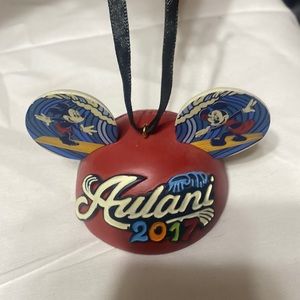 Disney EAR HAT Ornament - 2017 AULANI w/Mickey & Minnie